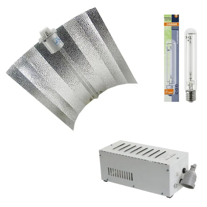 1000w HPS Grow Light Kit | Osram Plantastar Bulb   70cm X 62cm Reflector   Ballast