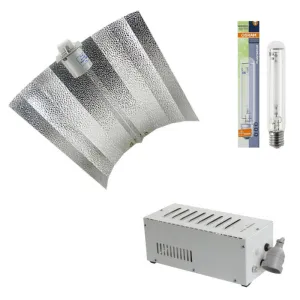1000w HPS Grow Light Kit | Osram Plantastar Bulb   70cm X 62cm Reflector   Ballast