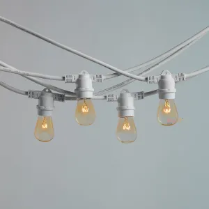 10m White Outdoor Festoon String Lights