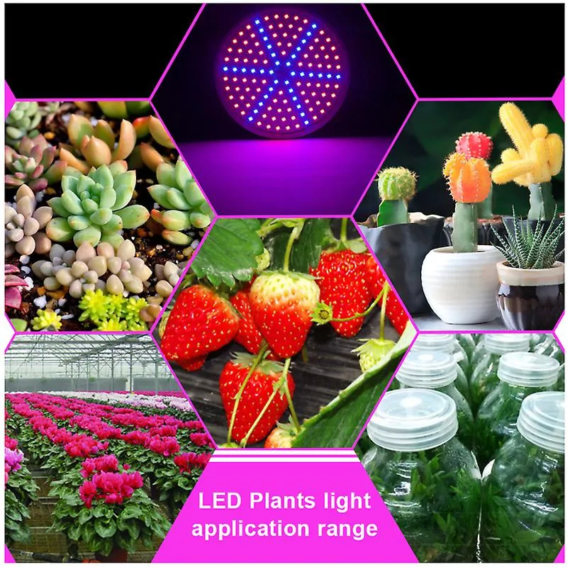 126LEDs E27 bulb full spectrum indoor plant growing lamp hydroponic system light for seeds AZ20064