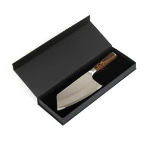 27cm Cleaver Knife | Kitchen Chef Knife | 7 Inch Vegetable Meat Cleaver | Pakkawood Handle