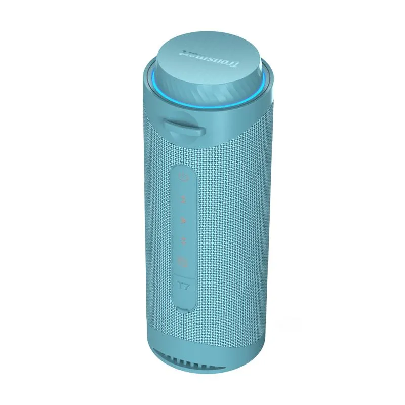 360° Surround Sound Bluetooth Speaker with LED Light Show and APP Control