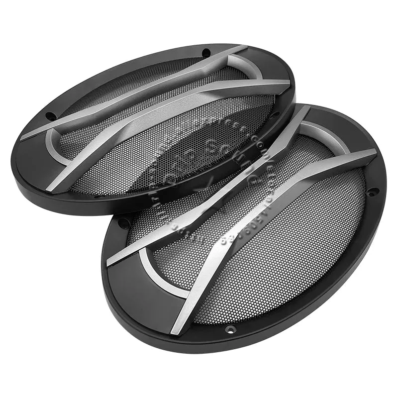 6x9 Inch Car Audio Speaker Mesh Cover - Black