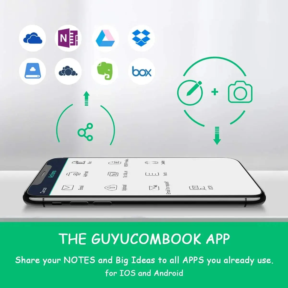 A6 Smart Notebook with Erasable Pen Wipe Sketch Cloud Storage Reusable
