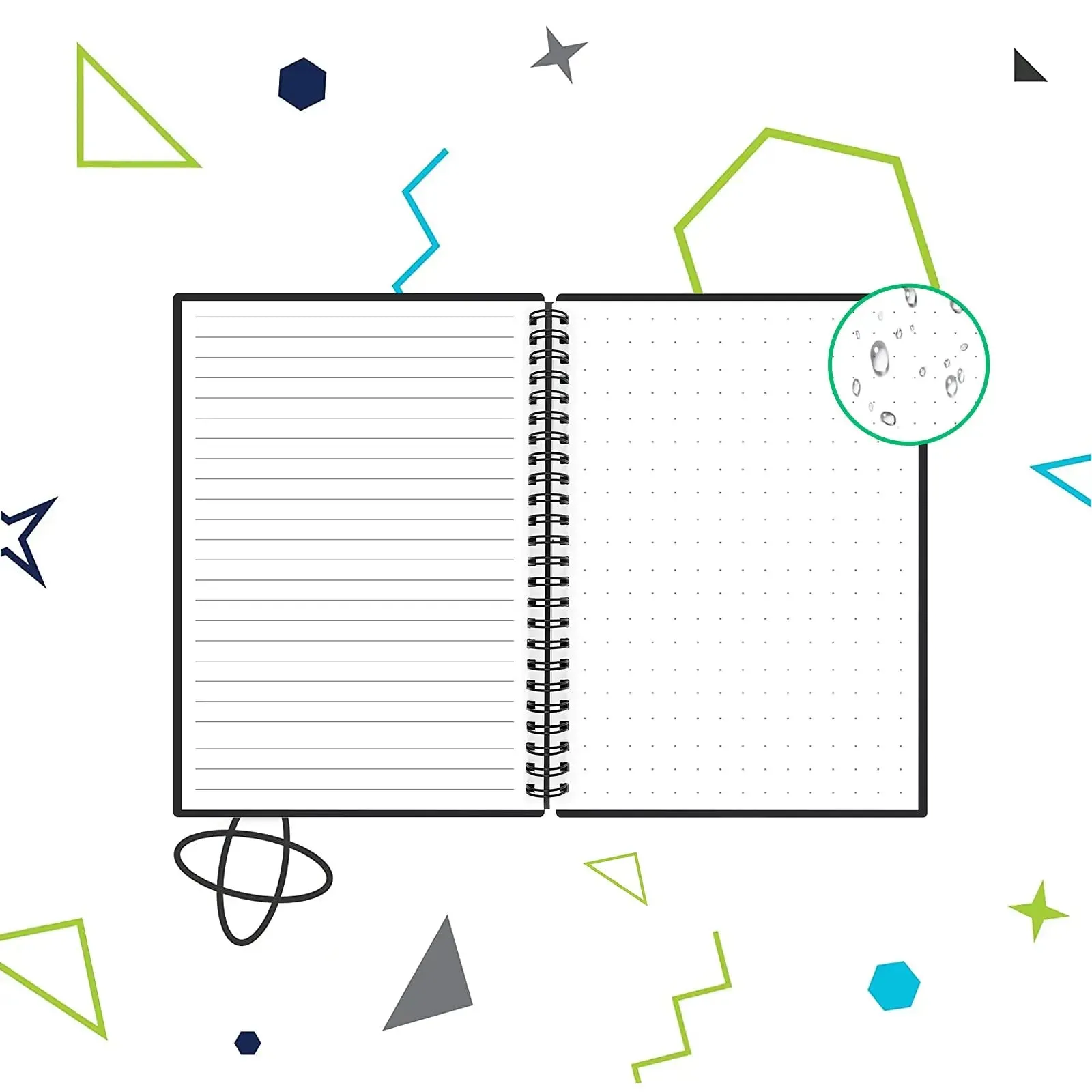 A6 Smart Notebook with Erasable Pen Wipe Sketch Cloud Storage Reusable
