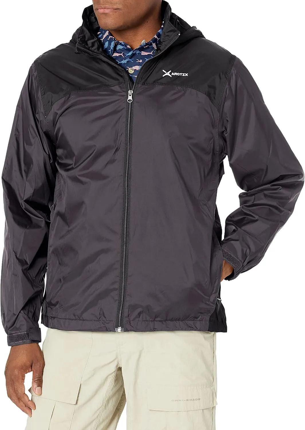 Arctix Men's Fleece Lined Rain Jacket