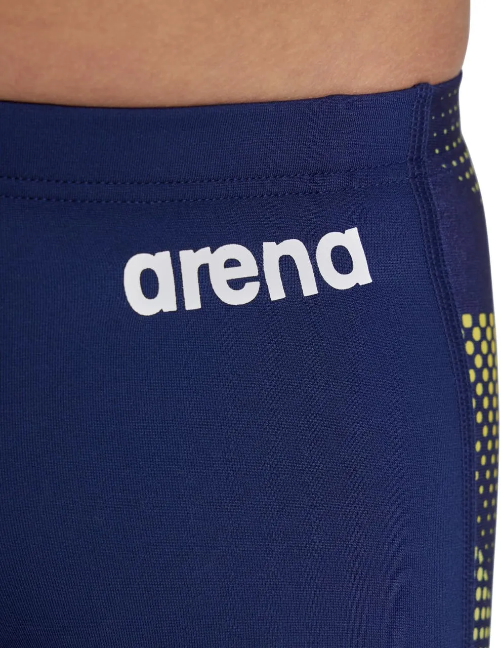 ARENA Mens Halftone Competitive Racing Jammers for Intensive Swimming, Reduced Drag Swimsuit