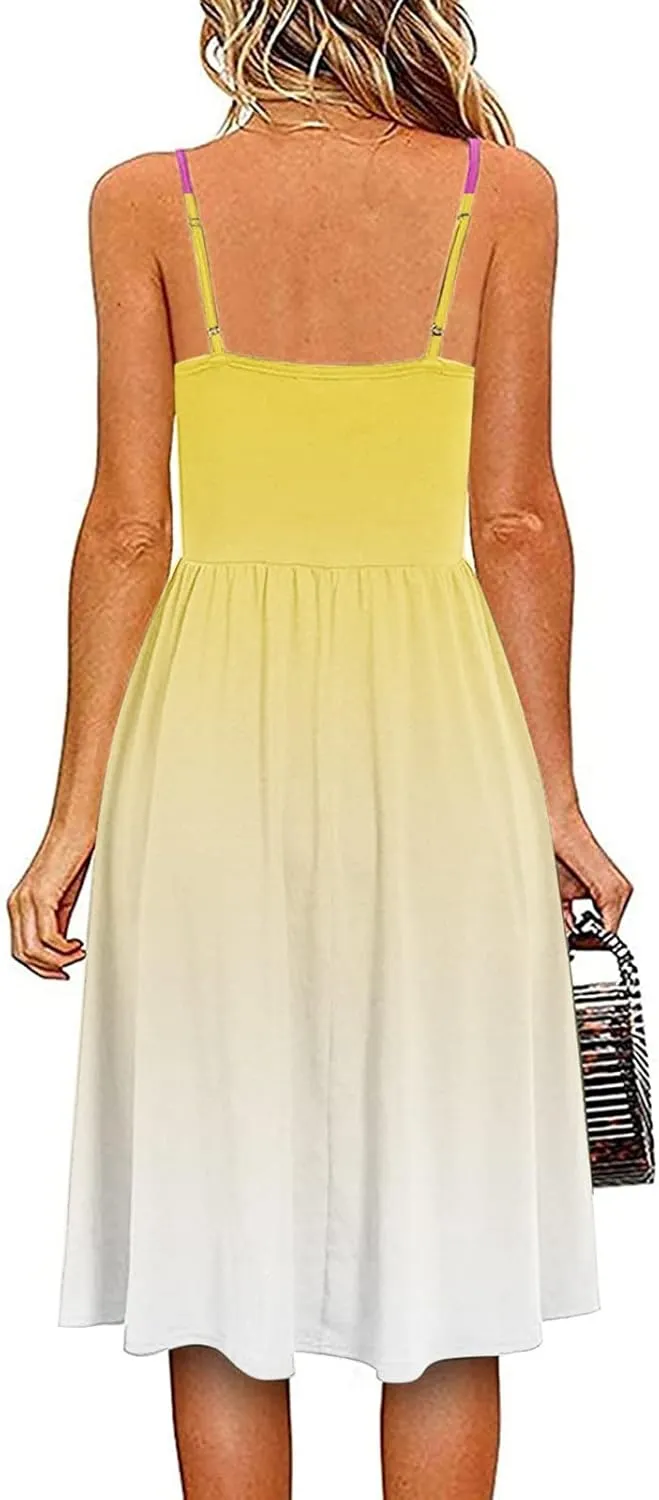Beach Vacation Clothes for Women Beach Fashion Vacation Essentials Casual Dresses for Women Sleeveless Summer Beach Dress