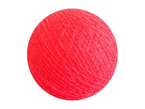 Bindi Cotton Ball Lantern Fuscia