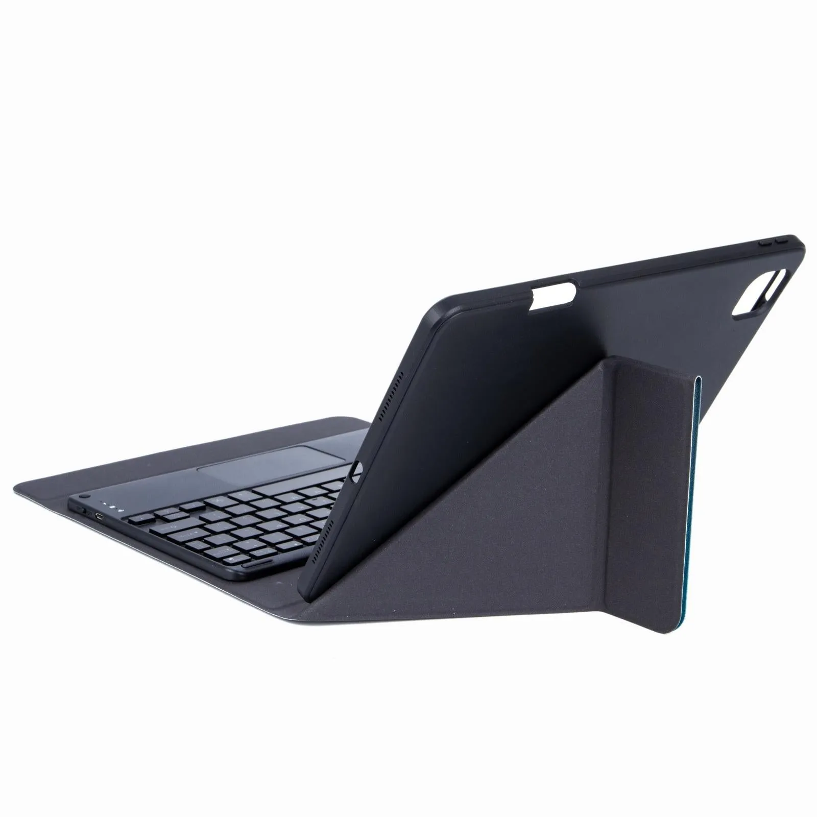 Bluetooth Keyboard Leather Case For Ipad 10.2 / Pro 10.5 - Touch Backlight Three-Fold Holder