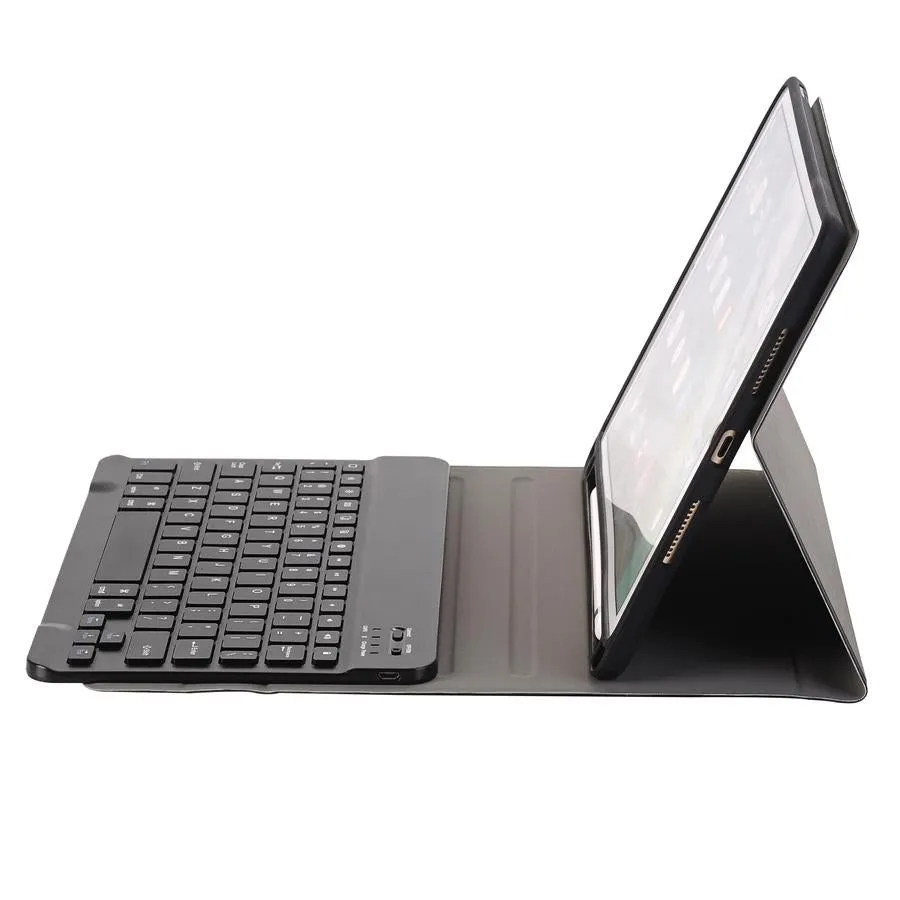Bluetooth Keyboard Leather Tablet Case For Ipad Air 3 / Pro 10.5 / 10.2 - Detachable