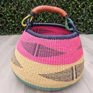 Bolga Pot Basket - Bolga Planter Basket - XL - Dada
