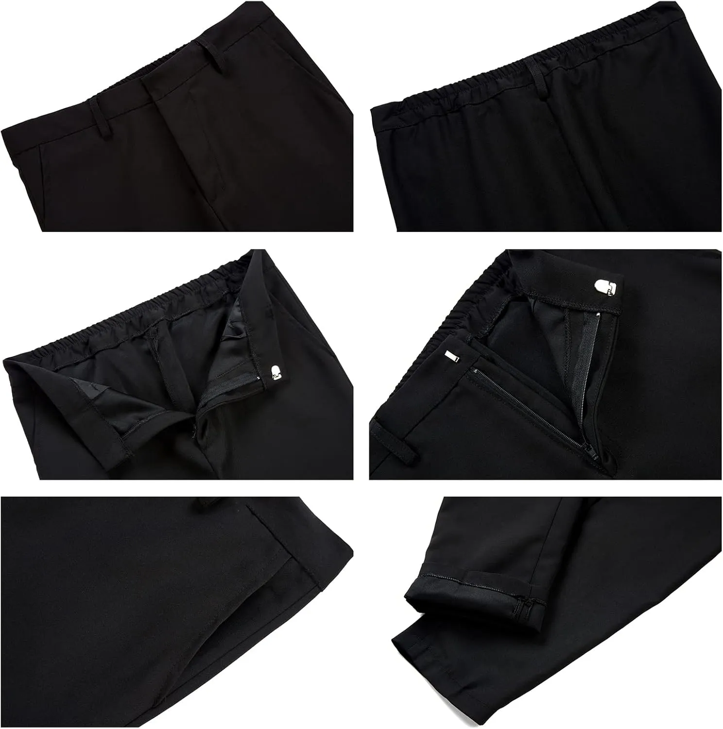 Boys Suit Slim Fit Tuxedo Suit for Kids 3 Piece Blazer Jackets Suit for Boy Ring Bearer Outfit