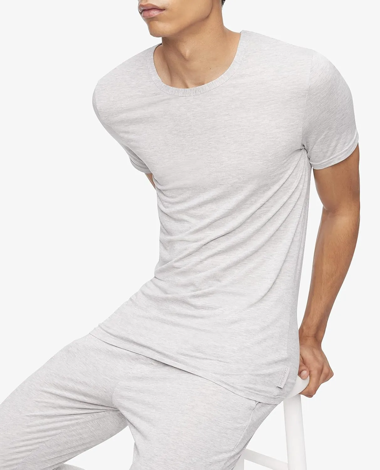 Calvin Klein Men's Ultra-Soft Modern Modal Lounge Crewneck T-Shirt