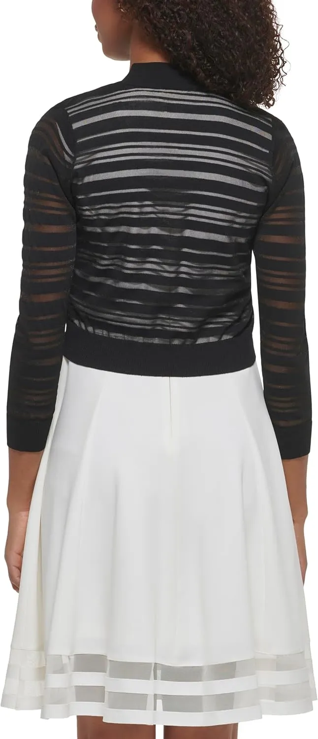 Calvin Klein Women's 3/4 Sleeve Shrug