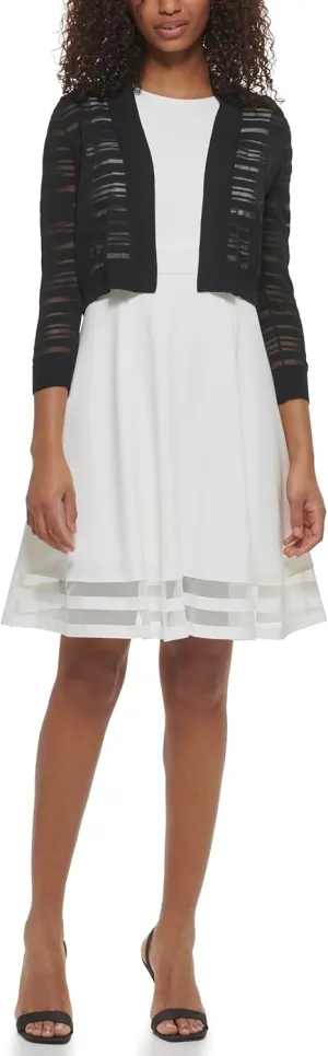 Calvin Klein Women's 3/4 Sleeve Shrug