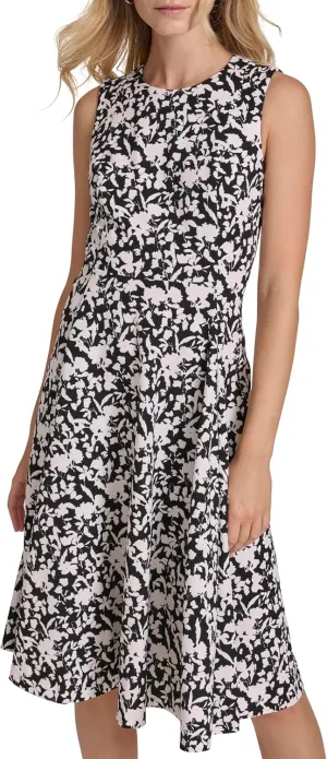 Calvin Klein Women's Work Floral Aline Dress