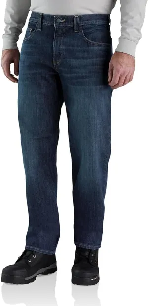 Carhartt Men's Fr Relaxed Straight Rugged Flex Jean