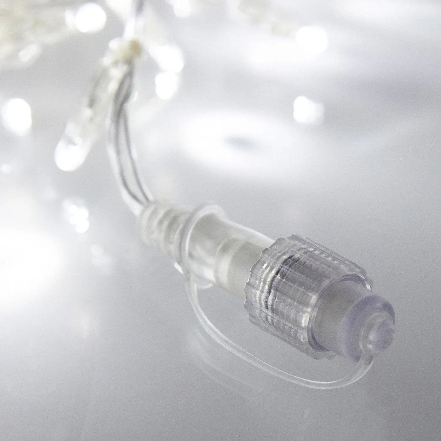 Core Connect 20m 200 White Connectable Fairy Lights Clear Cable