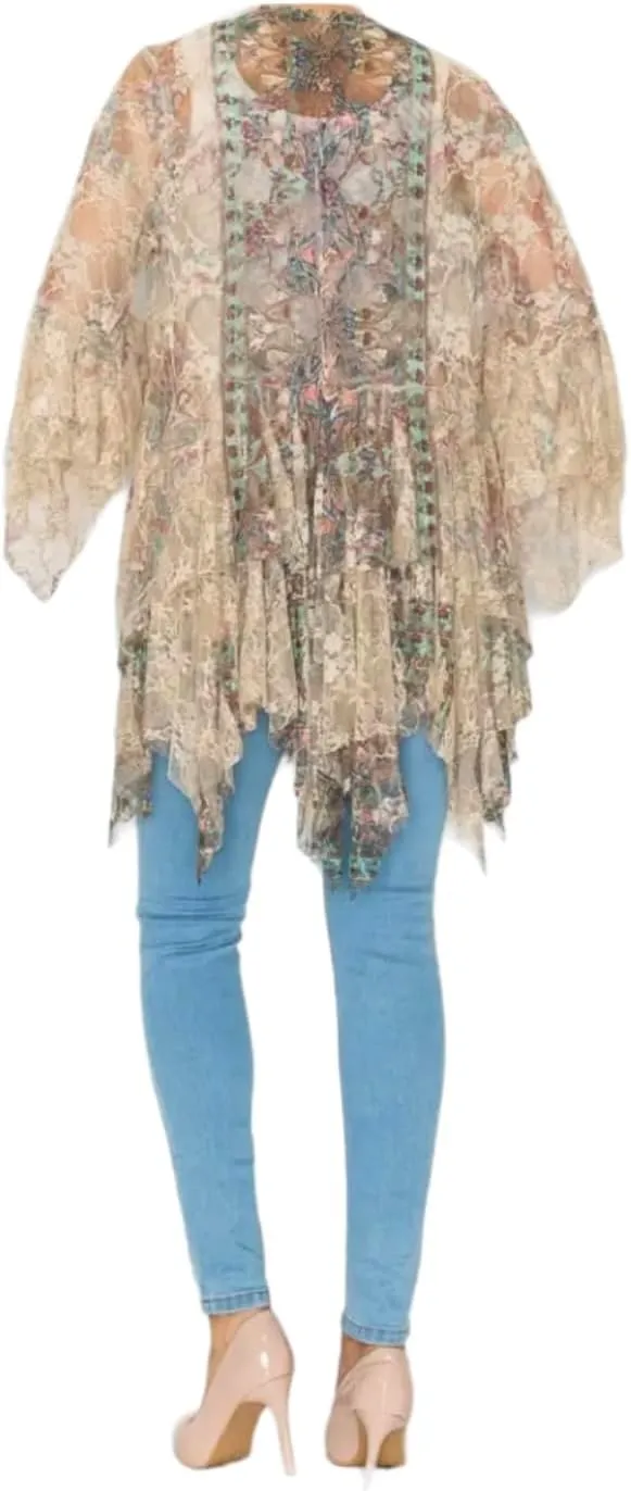 Crochet and Lace Inspired Cardigan