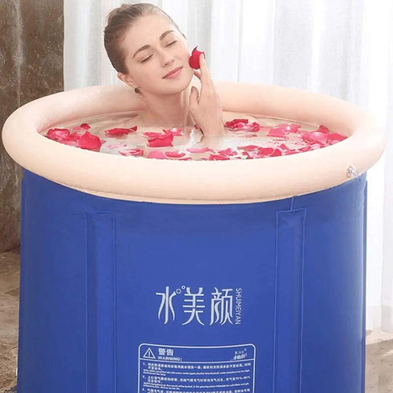 Foldable Large-capacity Portable Bathtub Pvc Bathing Water Tub
