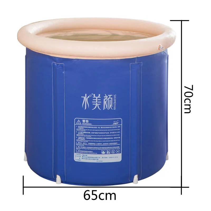 Foldable Large-capacity Portable Bathtub Pvc Bathing Water Tub