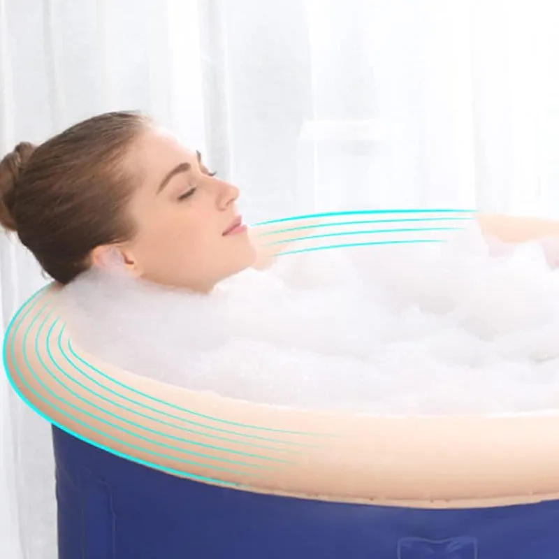 Foldable Large-capacity Portable Bathtub Pvc Bathing Water Tub