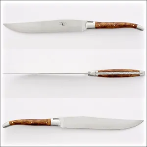 Forge de Laguiole Bread Knife Thuya - Satin Finish