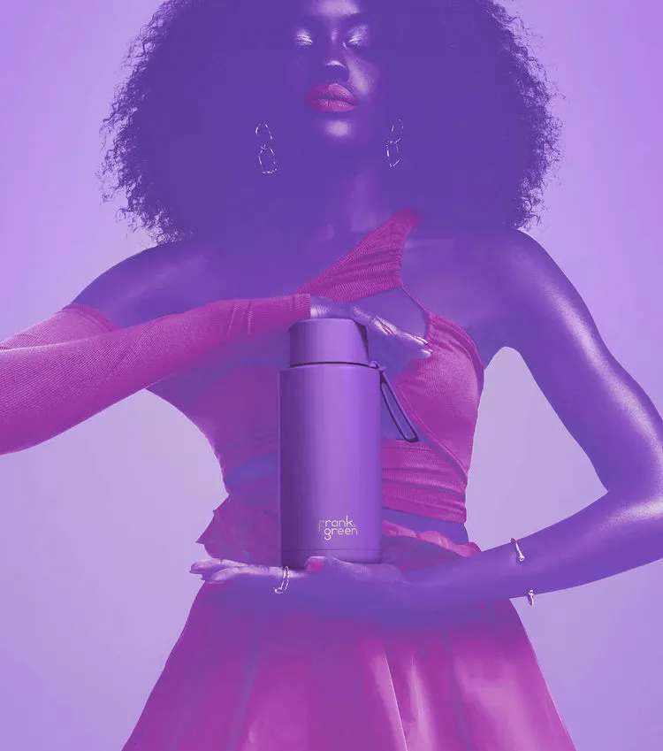 Frank Green Drink Bottle 595ml - Cosmic Purple