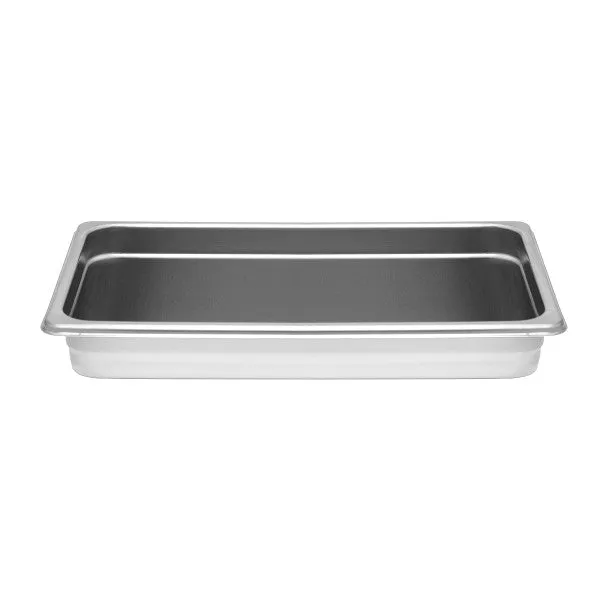 Full Size 2-1/2" Deep 24 Gauge Stainless Steel Anti Jam Pans