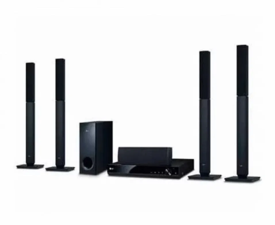 Home Theatre System,330W 5.1CH. Jersey Speakers, Front Firing Subwoofer