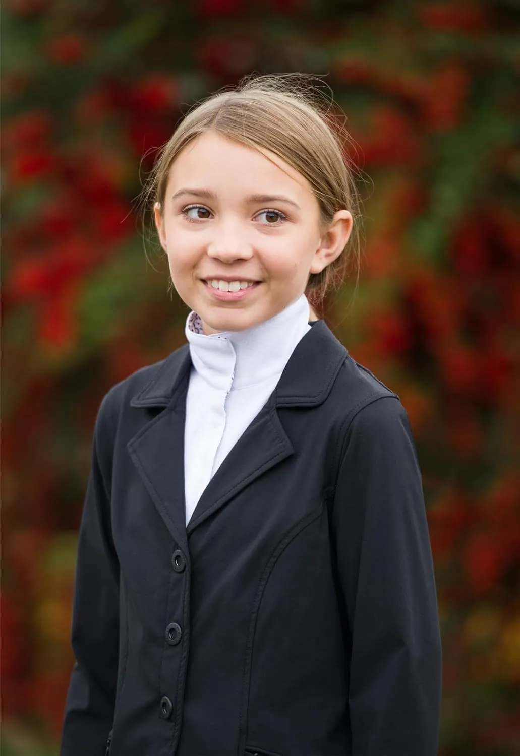 Kerrits Kids Equestrian Stretch Competitor Coat  Lightweight, Machine Washable Kids English Horse Show Jacket