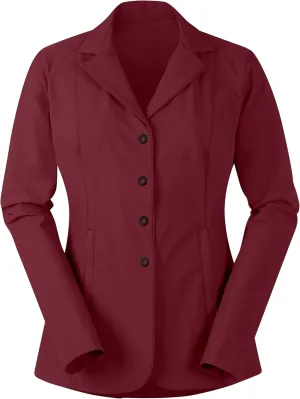 Kerrits Women's Equestrian Stretch Competitor Coat  4-Snap, Lightweight English Horse Show Jacket, Machine Wash