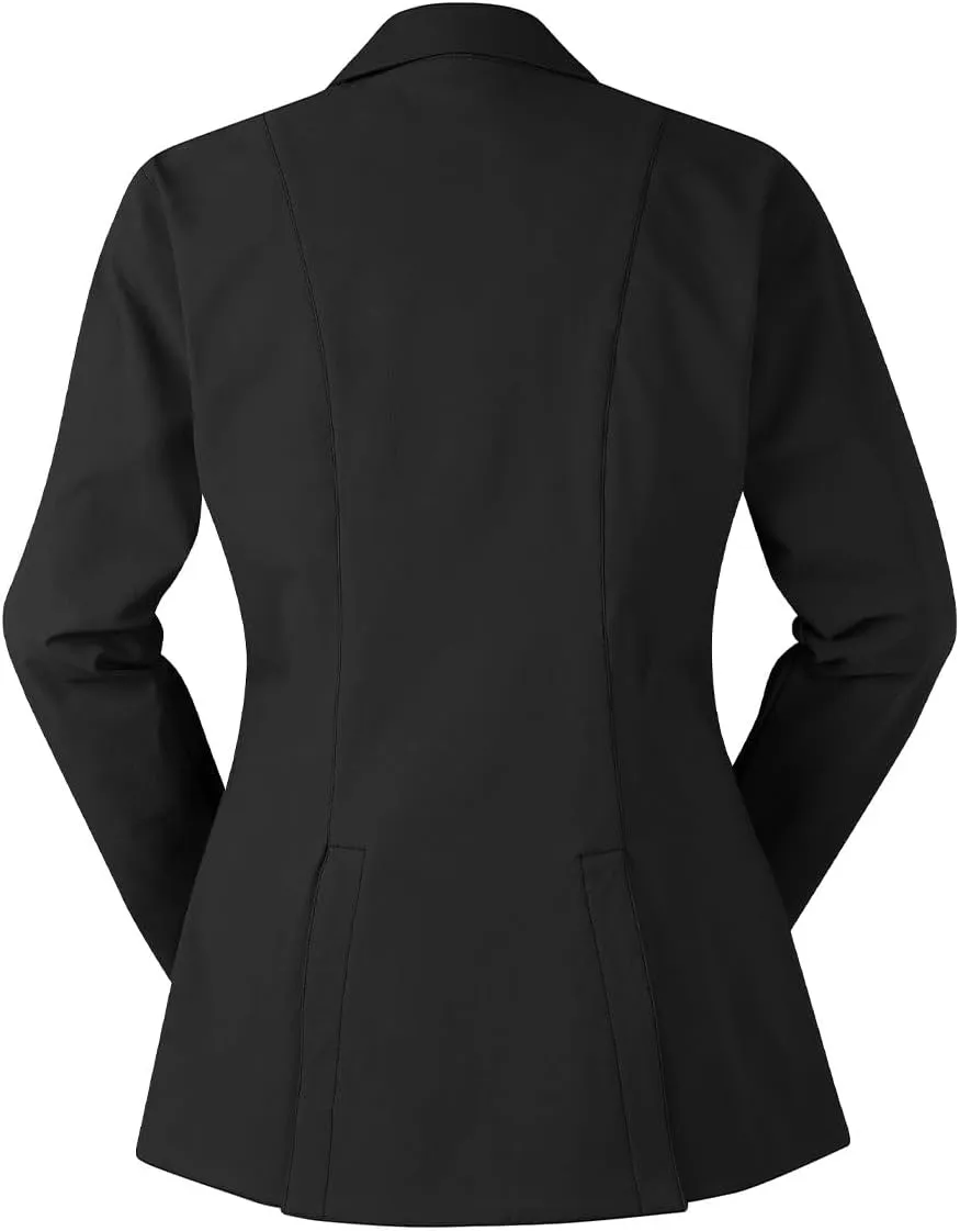 Kerrits Women's Equestrian Stretch Competitor Coat  4-Snap, Lightweight English Horse Show Jacket, Machine Wash