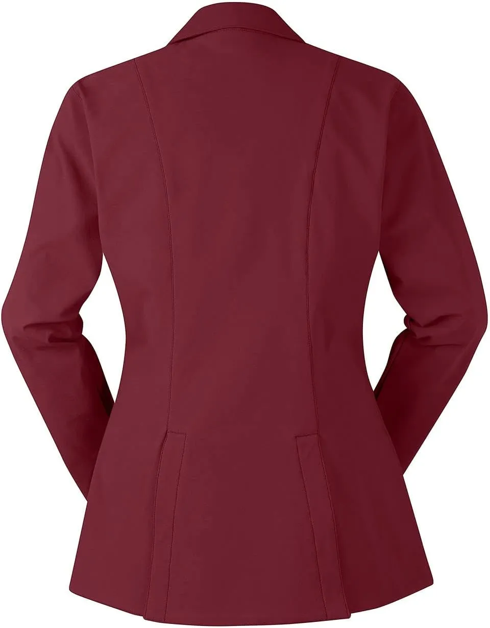 Kerrits Women's Equestrian Stretch Competitor Coat  4-Snap, Lightweight English Horse Show Jacket, Machine Wash