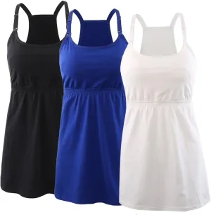 KUCI Maternity Nursing Tank Top, Women Maternity Cami Nursing Sleep Bra Breastfeeding Tops for Pregnancy