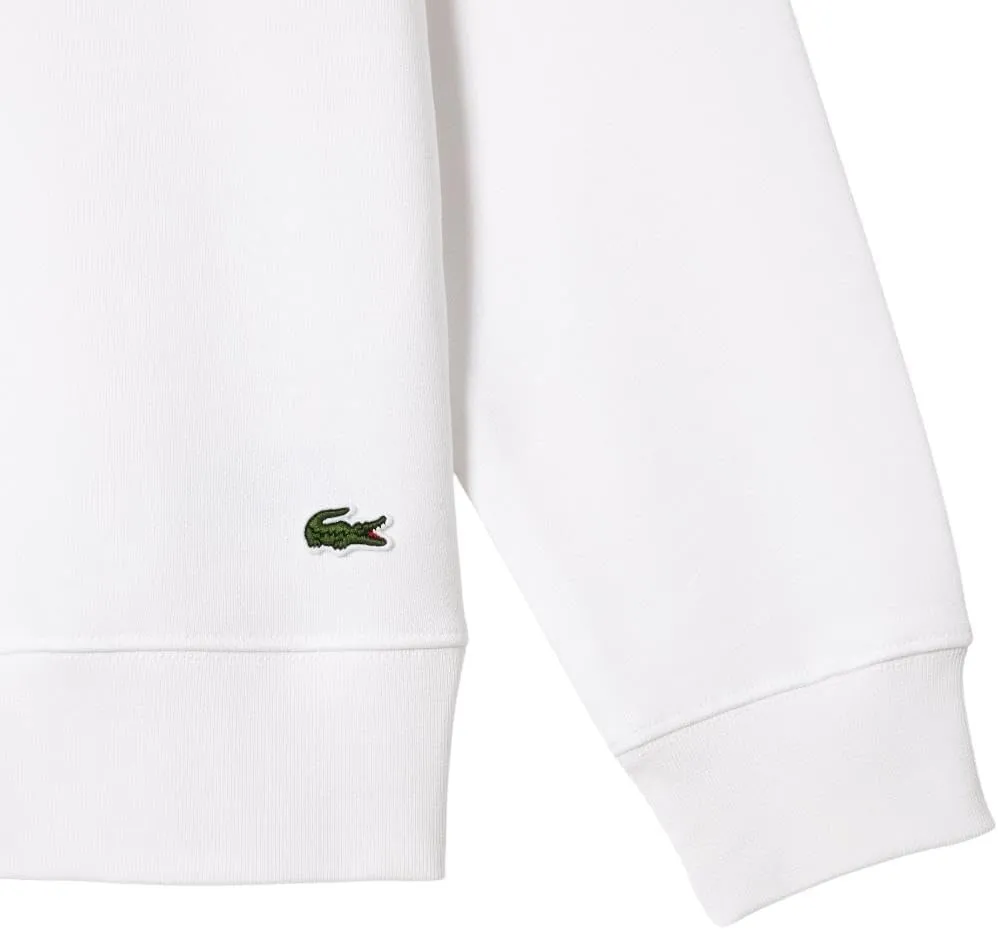 Lacoste Men's Crocodile Print Crew Neck Sweatshirt