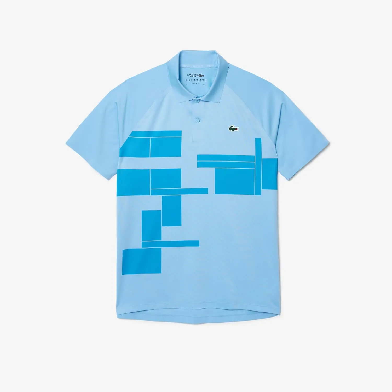 Lacoste Men's Tennis X Novak Djokovic Regular Fit on Court Polo Shirt