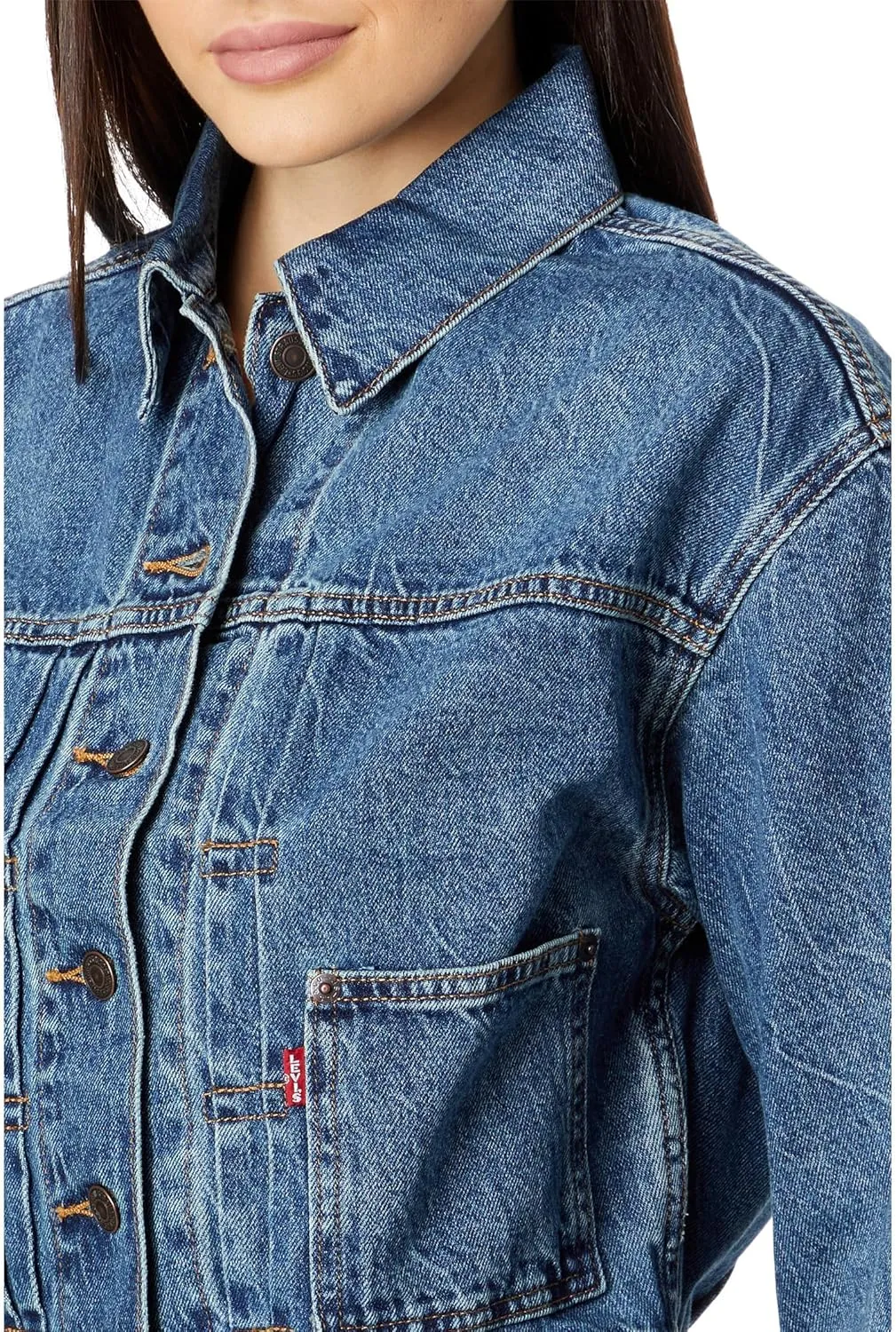 Levi's Women's Tailored 90s Trucker