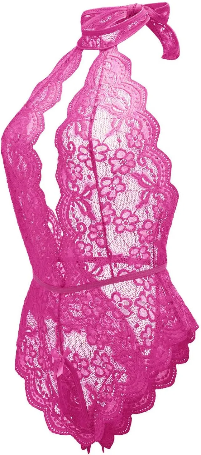 Lingerie for Women Sexy Slutty Strapless Fishnet Nightwear Lingerie Bodysuit Fishnet Lingerie Mesh