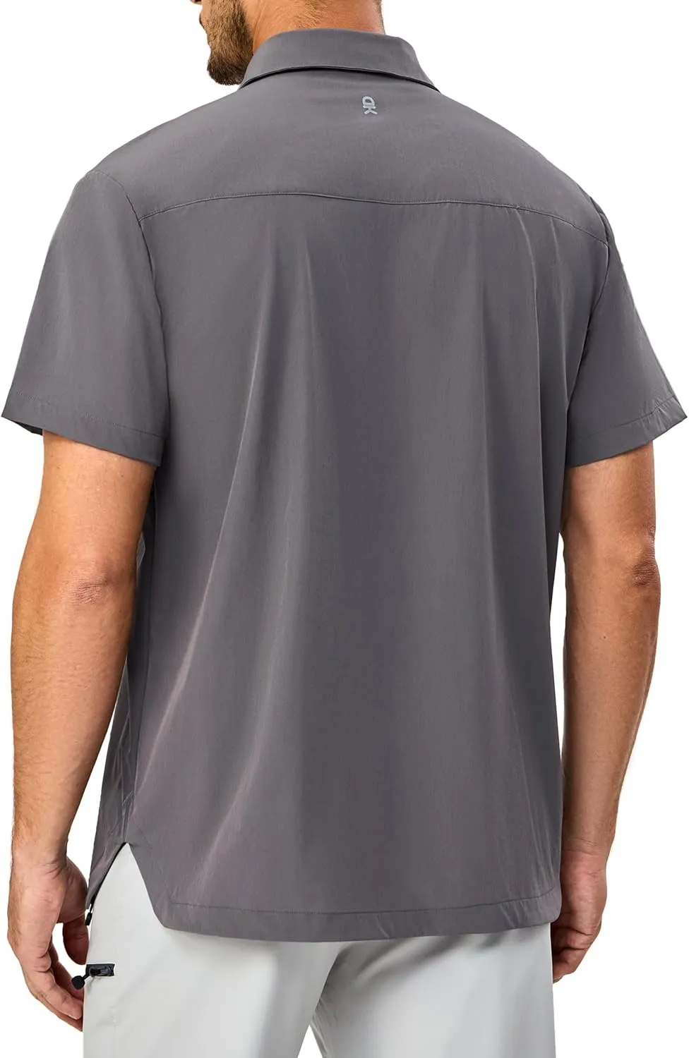 Little Donkey Andy Men's Lightweight Quick Dry Shirts for Hiking Travel Breathable UPF50 Relaxed Fit