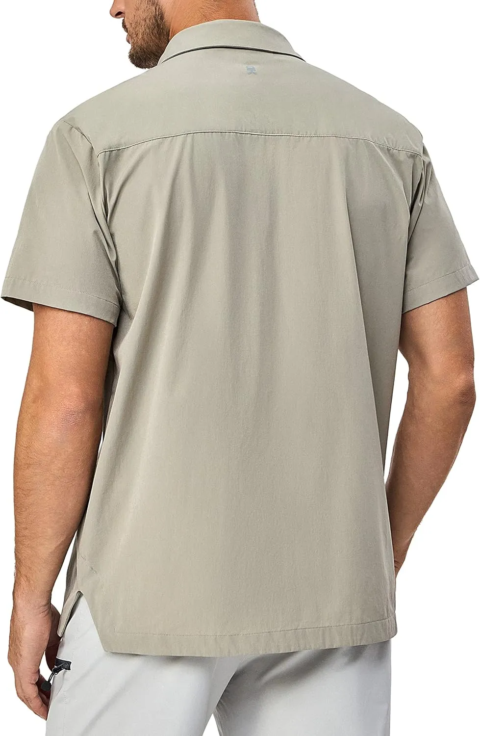 Little Donkey Andy Men's Lightweight Quick Dry Shirts for Hiking Travel Breathable UPF50 Relaxed Fit