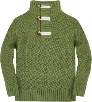 Makkrom Toddler Sweater Baby Boy Girl Turtleneck Cable Knit Sweaters Long Sleeve Christmas Outwear Spring Fall Winter