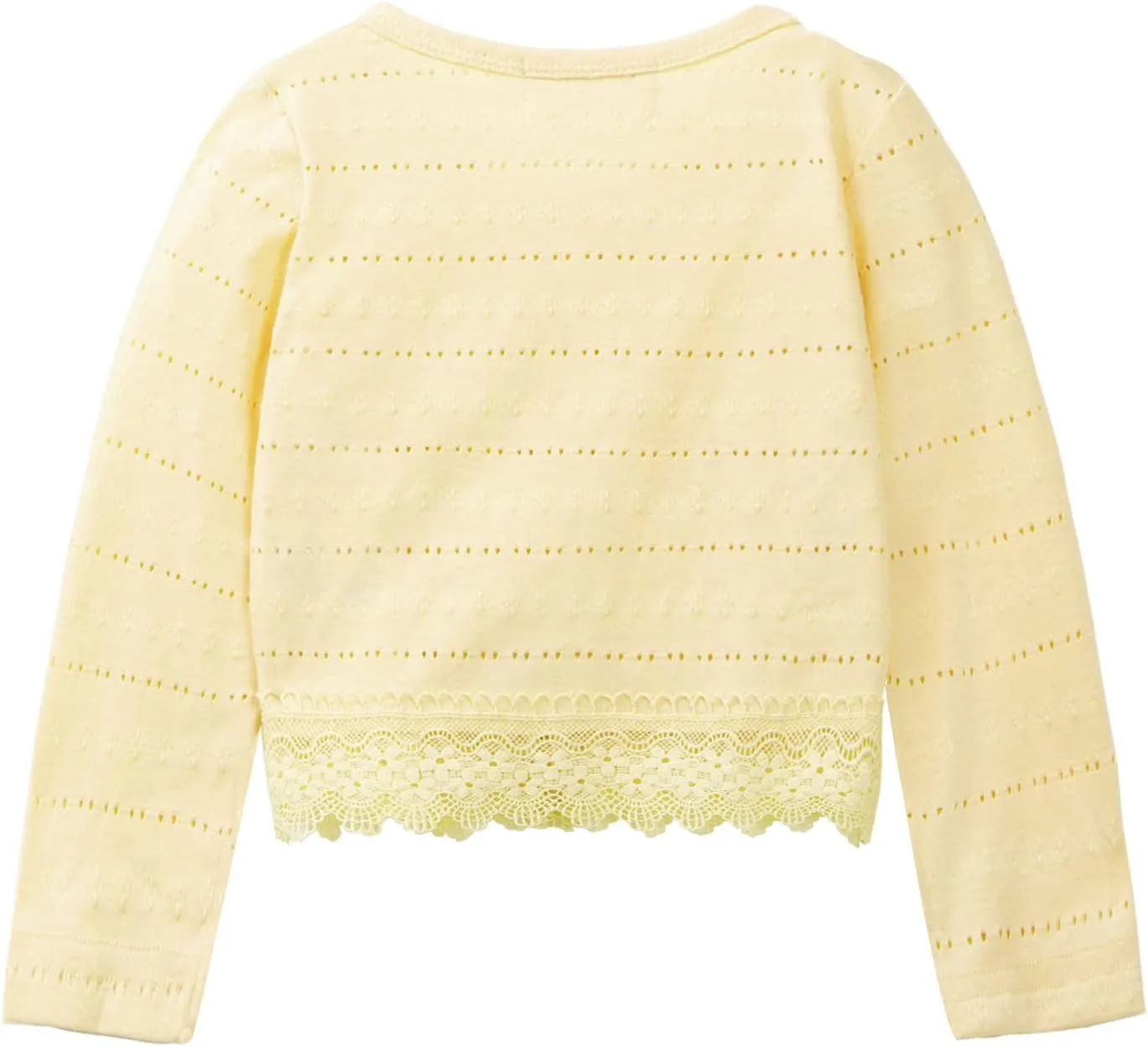 Mud Kingdom Little Girls Long Sleeve Bolero Shrug Lace Short Cardigan