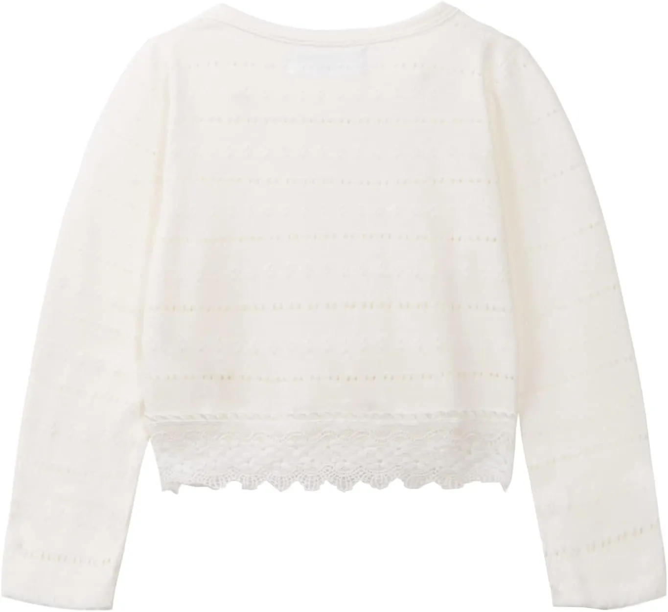 Mud Kingdom Little Girls Long Sleeve Bolero Shrug Lace Short Cardigan