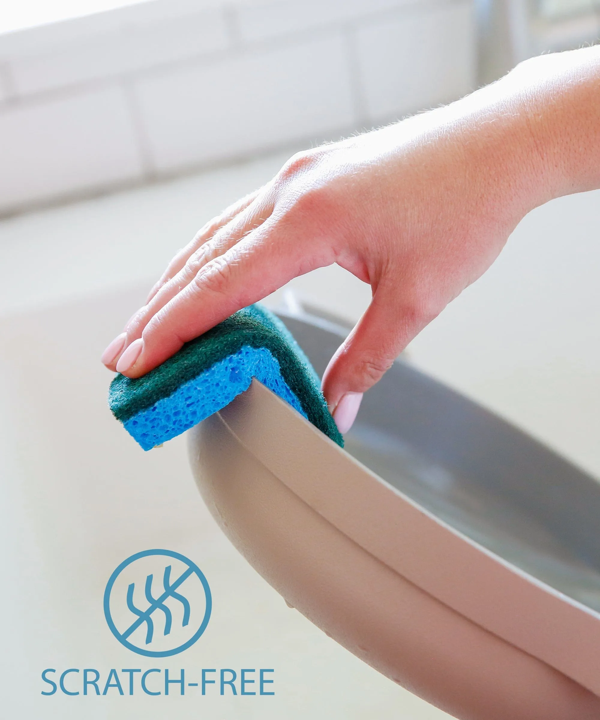 Non-Scratch Scrub Sponge 12 Pack