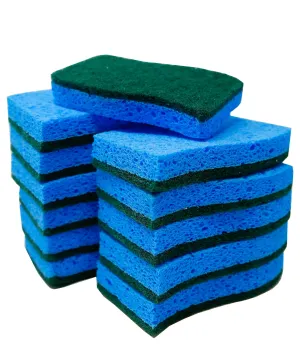 Non-Scratch Scrub Sponge 12 Pack