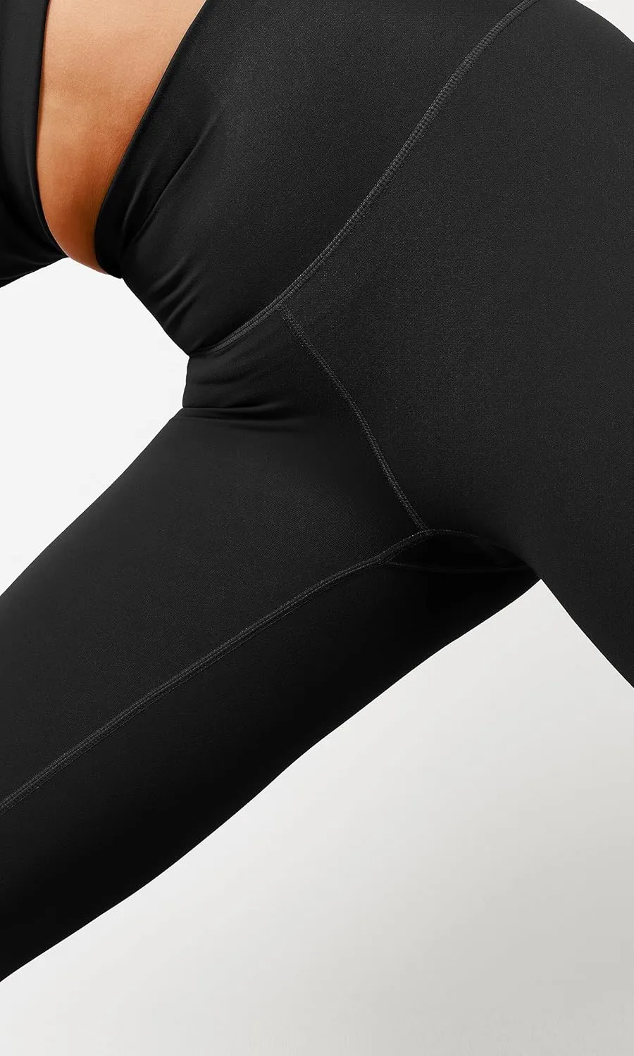 ODODOS 2-Pack Buttery Soft Lounge Yoga Capris for Women, 14" / 19" / 21" High Waist Capri Leggings