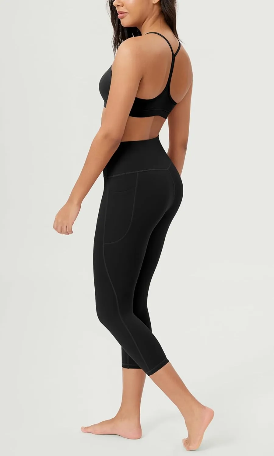 ODODOS 2-Pack Buttery Soft Lounge Yoga Leggings with Pockets for Women 23" / 25" / 28" High Waist Yoga Pants