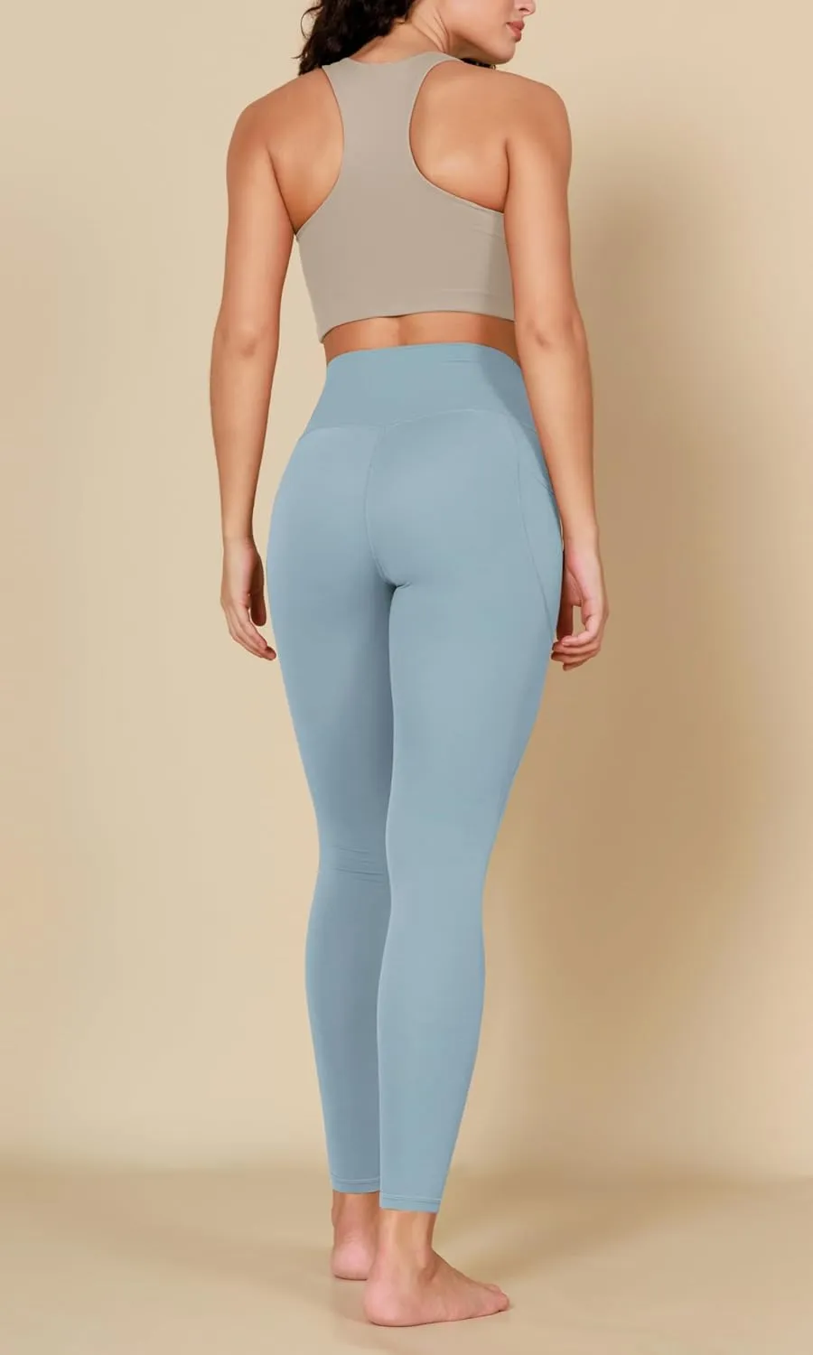 ODODOS 2-Pack Buttery Soft Lounge Yoga Leggings with Pockets for Women 23" / 25" / 28" High Waist Yoga Pants